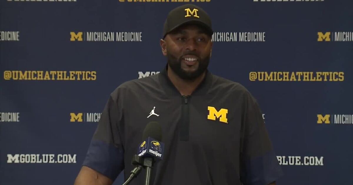 Michigan's targeting call appeal denied, Barham to miss 1st half at Oklahoma