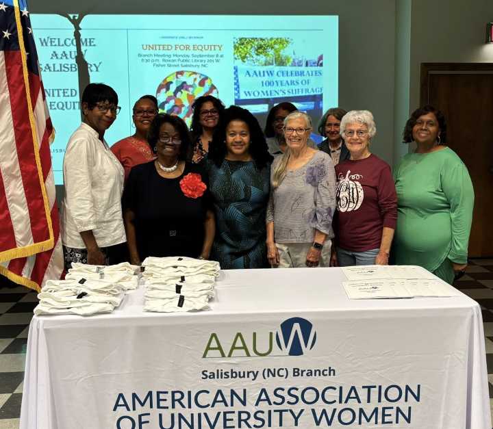 Salisbury AAUW branch kicks off year with focus on local equity