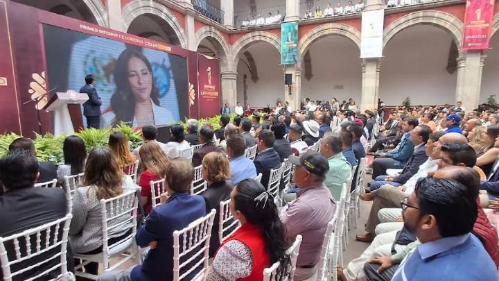 César Prieto rinde su primer informe en su segundo periodo; anuncia nuevo mercado y obras sociales