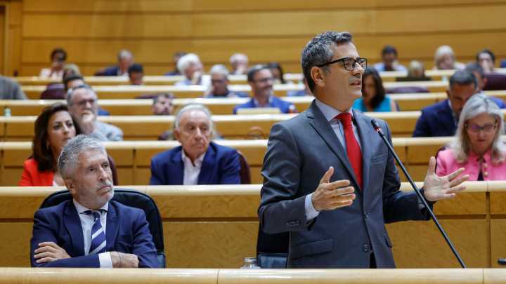 El PP acusa al Gobierno de "incitar a la violencia" y Bolaños pregunta: "¿Están con los que cometen el exterminio o con las víctimas?"