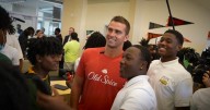 Retired Bengal Sam Hubbard surprises Taft football team with locker room upgrade, motivational speech