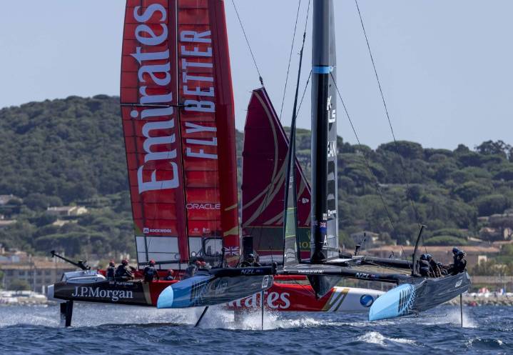 Final day of Saint-Tropez SailGP canceled; Britain celebrates lucky win