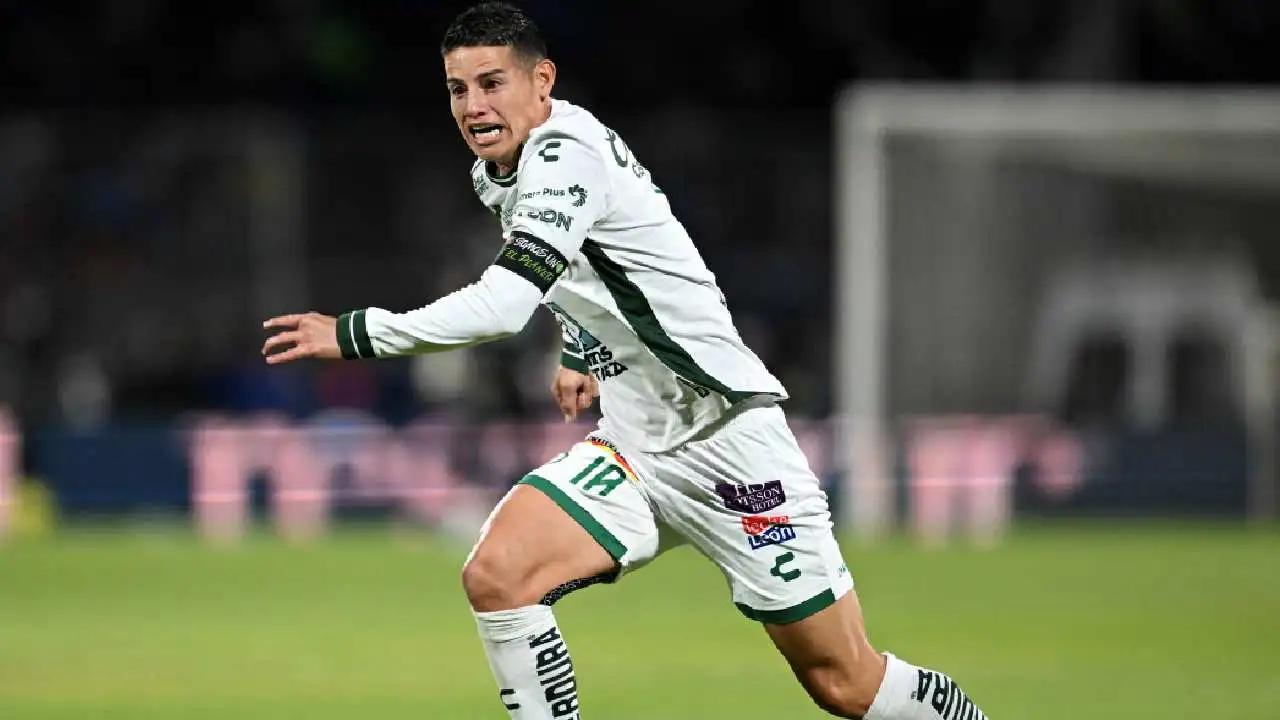 Noche redonda para James Rodríguez; vea la asistencia en León vs. Mazatlán