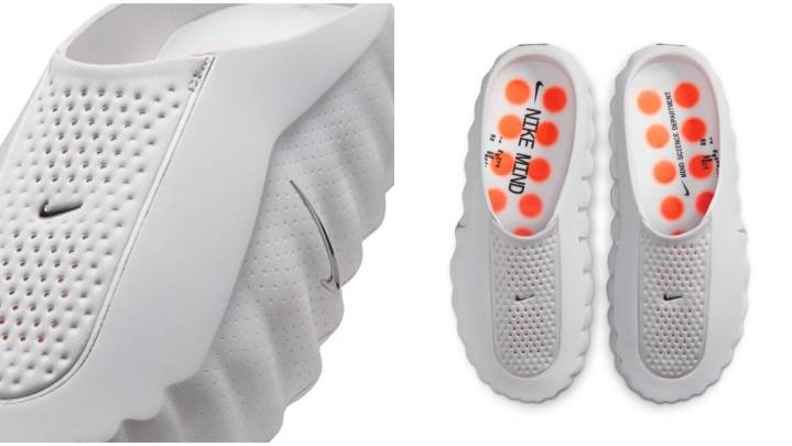 Nike Mind 001 Recovery Slides 'Light Smoke Gray' HQ4307