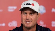 Harris English sits out the final day of the Ryder Cup thanks to the withdrawal rule