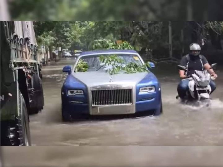 Rolls-Royce Stranded In Kolkata Floods, Sparks Debate Over City's Poor Infrastructure