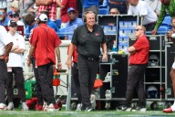 Arkansas fires Sam Pittman, names Bobby Petrino interim coach after loss to Notre Dame