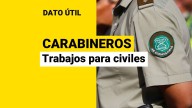 Con sueldos cercanos a los $2 millones: Revisa las ofertas laborales para civiles que tiene Carabineros