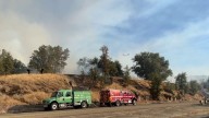 Fuel tanker sparks wildfire in Fresno County, CAL FIRE says
