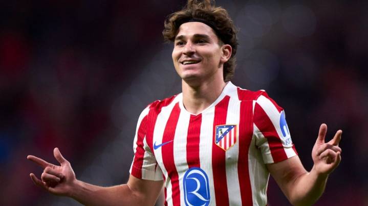 Julián Álvarez se vistió de superhéroe en España: anotó un hat-trick y lideró la remontada del Atlético de Madrid
