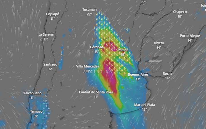 En 20 provincias. Emiten alerta naranja por vientos para este sábado