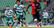 Reparten Atlas y Santos puntos en vibrante empate en el Estadio Jalisco