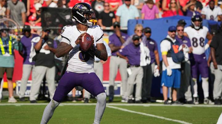 Ravens’ Lamar Jackson not expected to play vs. Texans