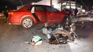 Jovencito grave tras brutal accidente en la avenida Aguamilpa