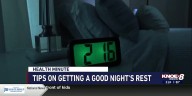 Tips on getting a good night's rest