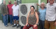 Okanogan Grange installs new HVAC system