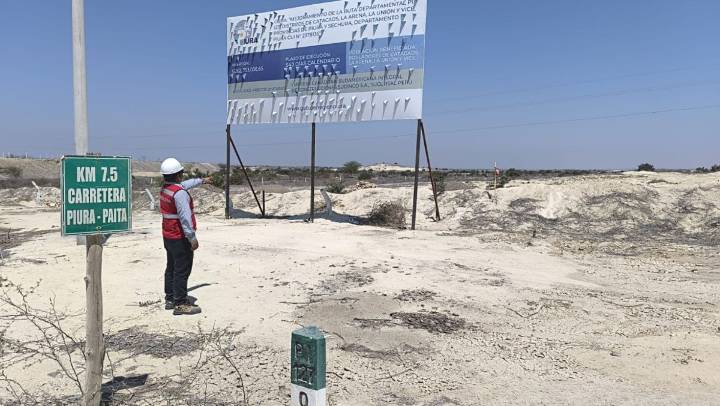 Interferencias retrasan obra de la carretera Piura