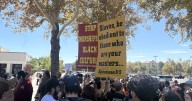 Small but provocative demonstration returns for a second day to NMSU campus