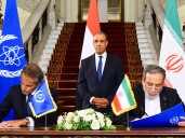 Iran considers nuclear inspection access, urges action against Israel