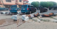 Repartidor de tortillas chocó contra un Jeep y con camioneta estacionada en Madero