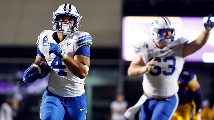 No. 25 BYU finding success behind improved running attack