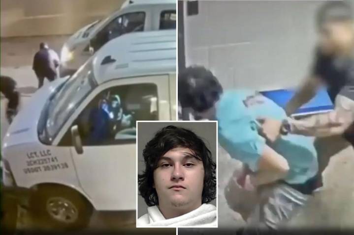Surveillance video shows Dallas ICE agents protecting detainees as gunfire rains down on facility