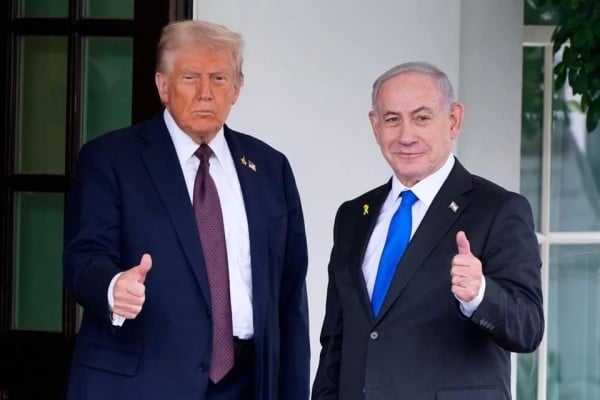 Recibe Trump a Netanyahu en la Casa Blanca