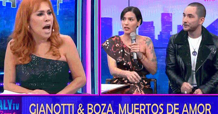 Christopher Gianotti le recuerda a Magaly Medina cuando la coqueteaba y Úrsula Boza reacciona en vivo: "Te tiraba maicito"