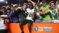 Two-Minute Drill: USF drops Gators; Hunter, Jaguars roll to victory