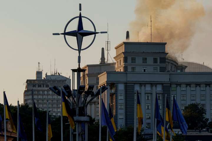 Russia strikes power facility in Kyiv as Trump threatens sanctions