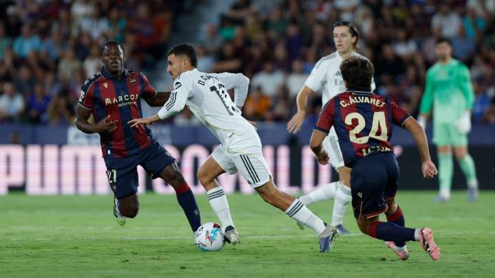 Real Madrid vs Levante en directo: cómo va y dónde ver en vivo online gratis el partido de la Liga hoy