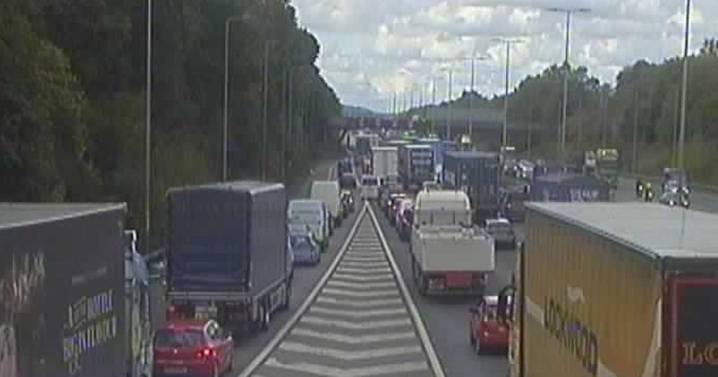 Leicestershire M1 live updates after crash causes delays