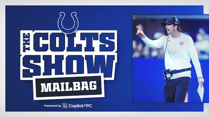 The Colts Show Mailbag: Downfield throws, Week 1 winless streak, Tanor Bortolini and Matt Goncalves, slot cornerback depth