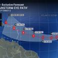 Atlantic tropical rainstorm may reach Caribbean as a hurricane next week
