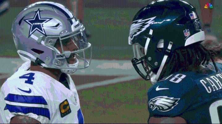 Jalen Carter SPITS on Dak Prescott and sensationally kicked out of Philadelphia Eagles game vs Cowboys before first play