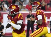 No. 25 USC runs past Michigan State to remain unbeaten