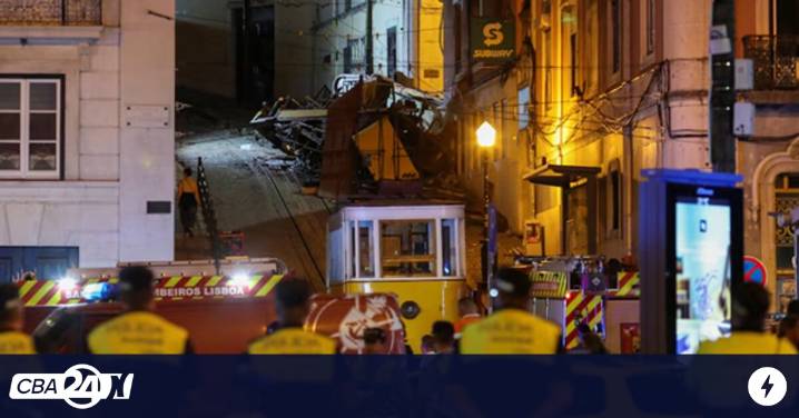 Tragedia en Portugal: un funicular turístico se descarriló y hay al menos quince muertos
