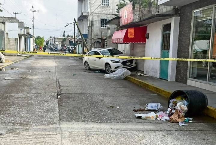 ¡De milagro! Pareja sobrevive a ataque de sicarios en moto en calles de Nezahualcóyotl