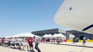 Watch: People pull planes at Dulles Airport for Special Olympics