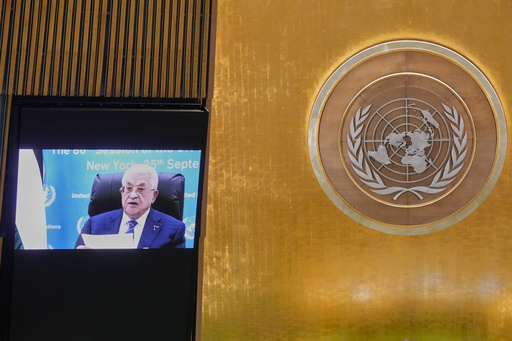 'Palestinians will not leave,' their president tells world leaders at UN in defiant, virtual speech