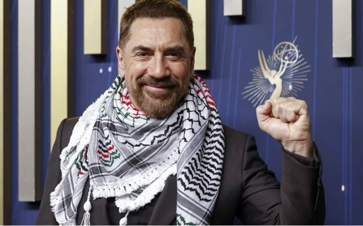 Javier Bardem aprovecha los Emmy para denunciar “genocidio de Israel en Gaza”