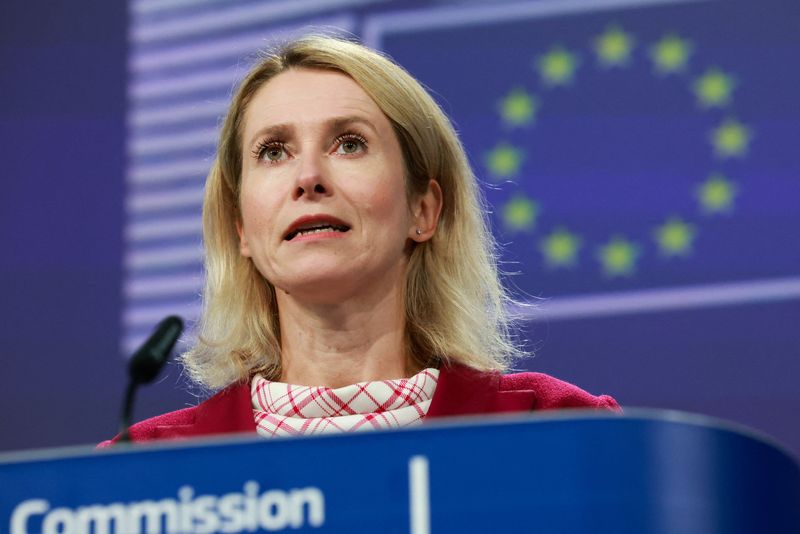EU's Kallas says Xi, Putin, Kim and Iran challenge rules