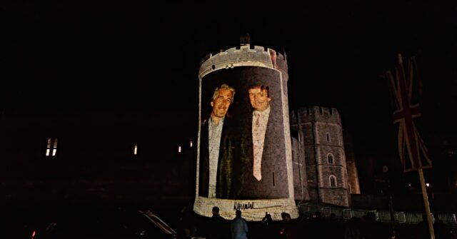 Four Arrested After Trump and Epstein Image Projected on Windsor Castle