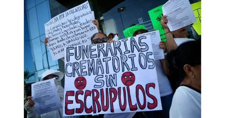 Exigirán en capital del estado cerrar funerarias implicadas en caso Plenitud