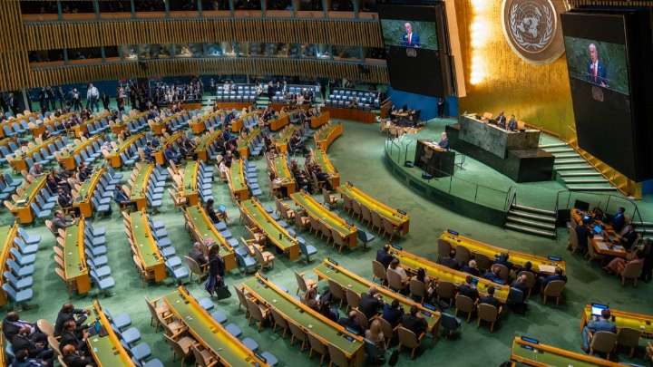 Delegados de distintos países abandonan la Asamblea General de la ONU en protesta contra Netanyahu