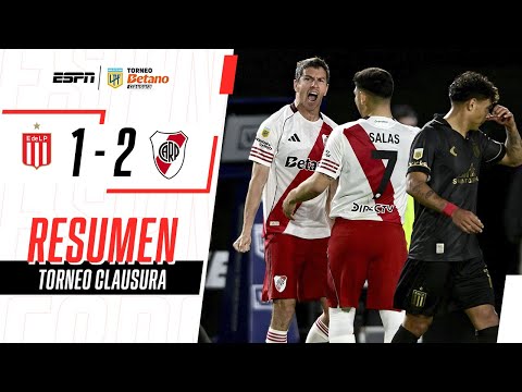 VIDEO: resumen y goles del partido, River vs. Estudiantes (2-1) por Liga Profesional Argentina