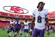 Ravens didn't look like a good team in loss to Chiefs. And now Lamar Jackson is hurt