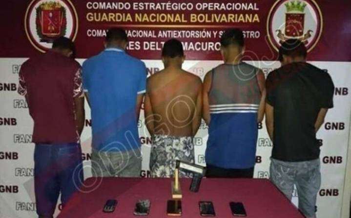 Cinco pillos de casas con enfoque financiero deshabilitados por el Gaes 61 en Tucupita