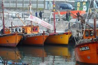 Se hundió otra lanchita amarilla en el Puerto de Mar del Plata