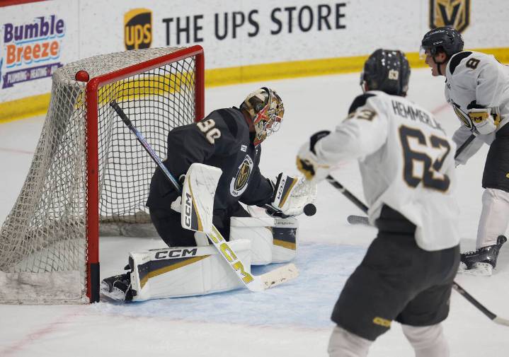 Knights struggle to muster offense in exhibition-opening loss against Sharks